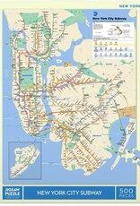 New York Puzzle Company Puzzle -  MTA Map (500 pc)