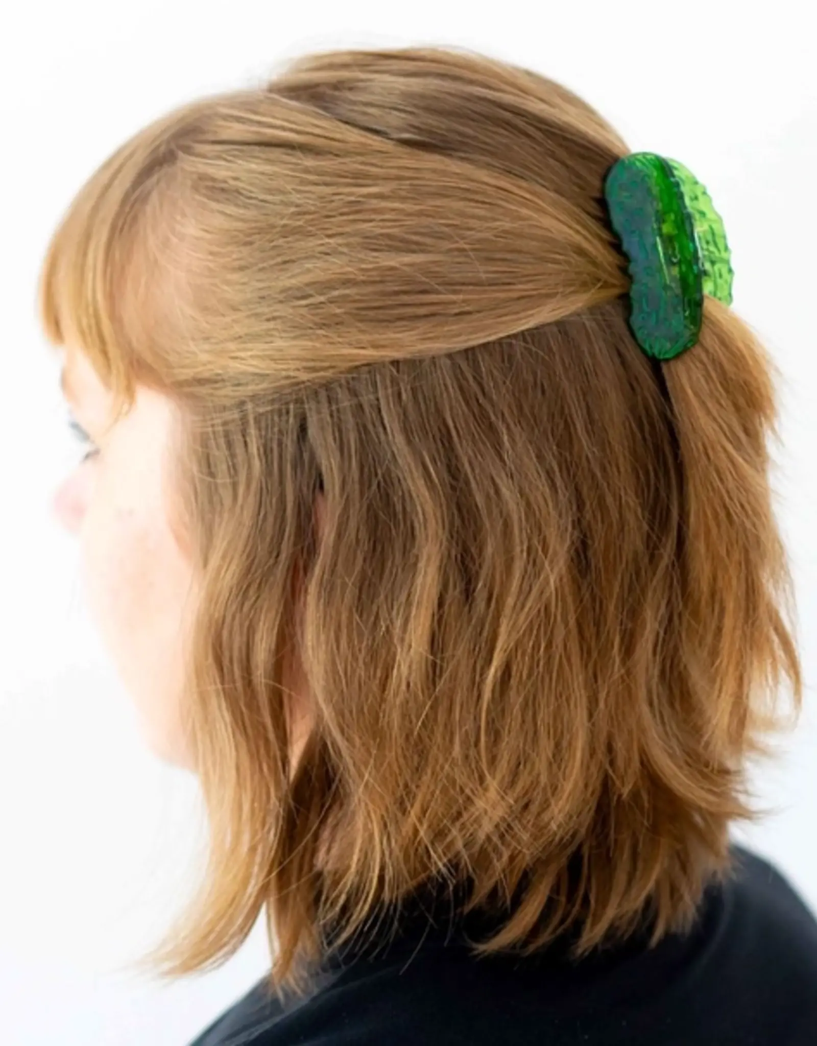 Jenny Lemons Mini Hair Claw - Pickle