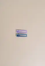 Nat & Noor Hair Clip Set of 2: LuLu  Lilac + Blue