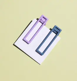 Nat & Noor Hair Clip Set of 2: LuLu  Lilac + Blue