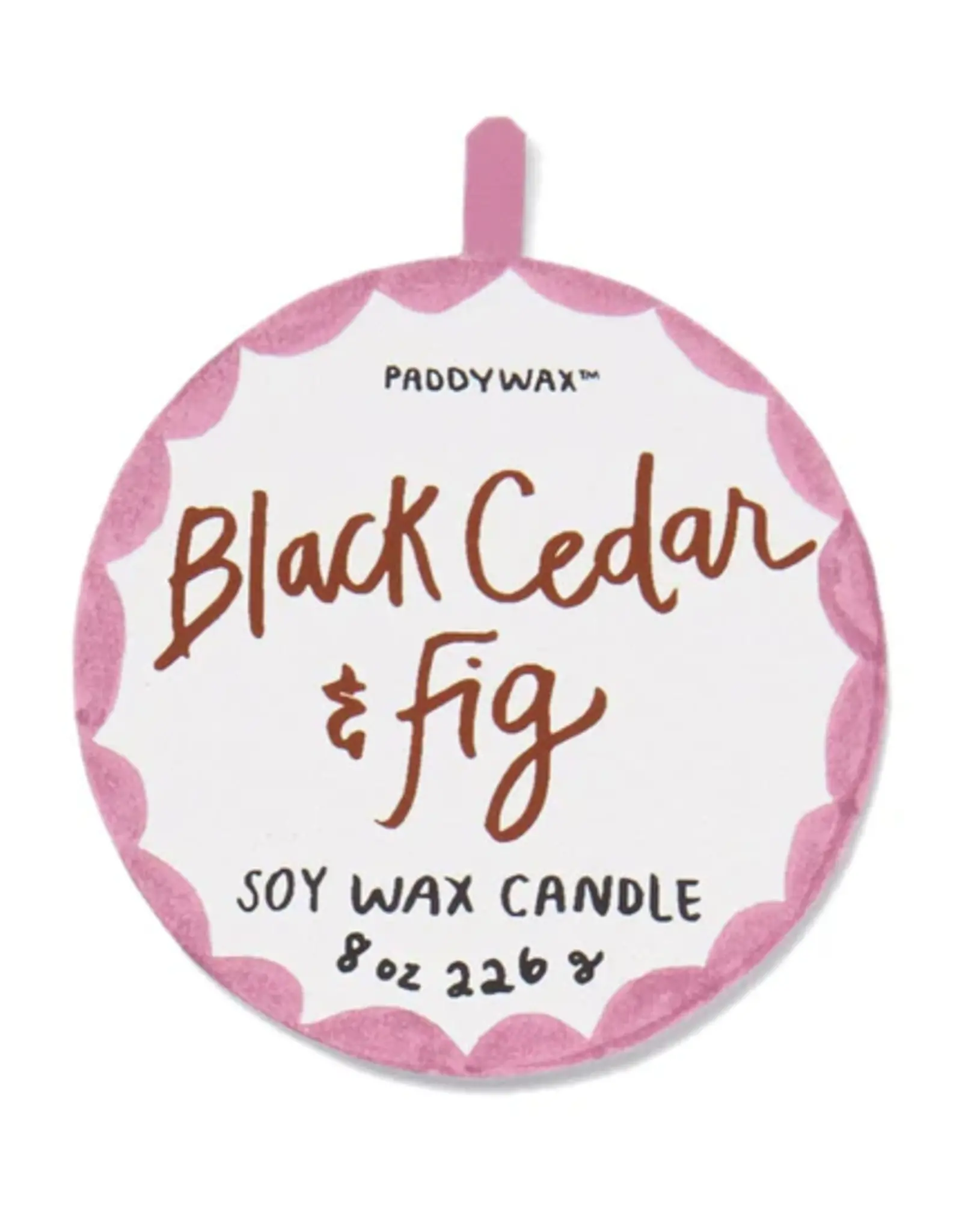 Paddywax Candle - Dopo Painted Tiger: Black Cedar and Fig