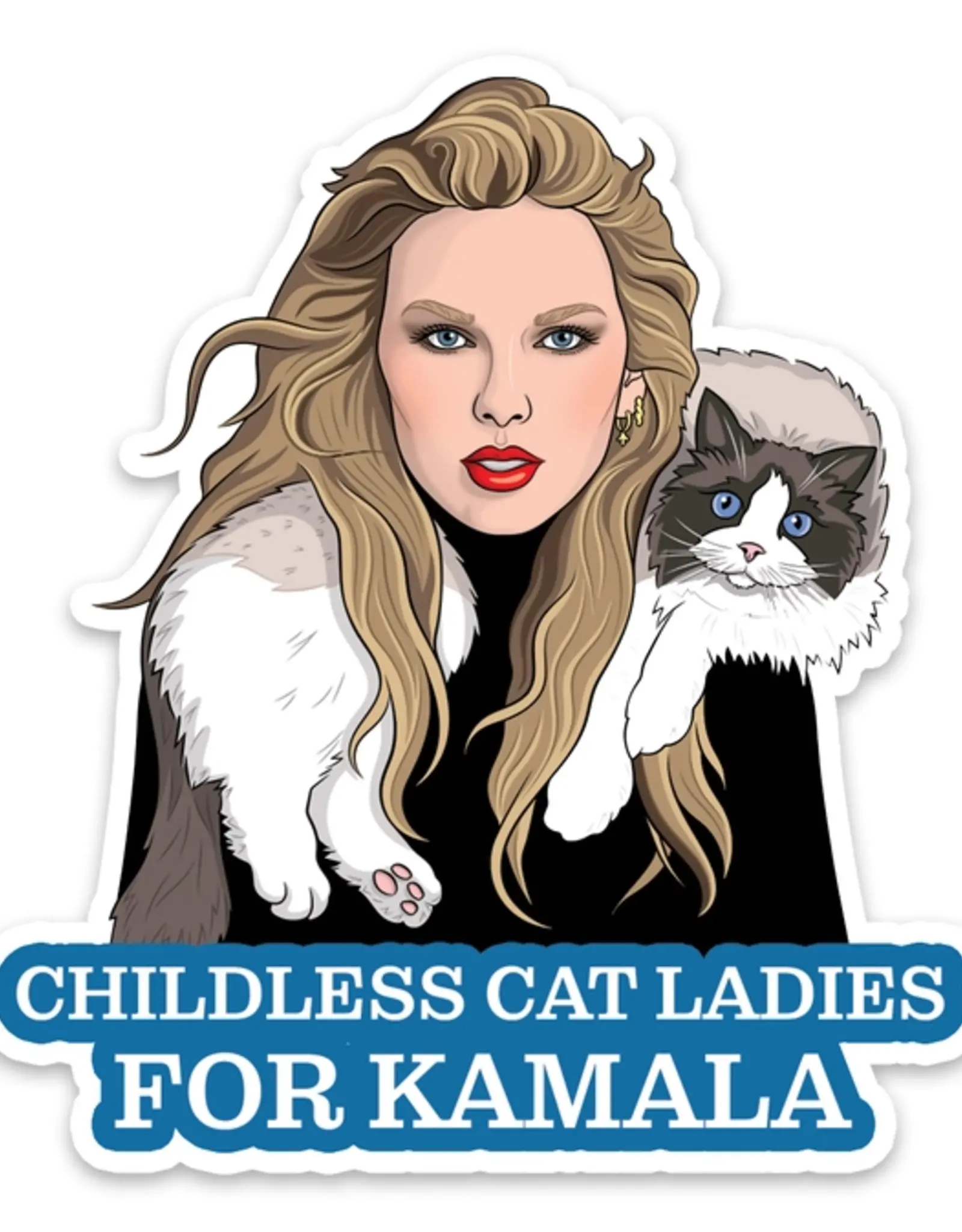 The Found Sticker - Taylor Swift Childless Cat Ladies for Kamala