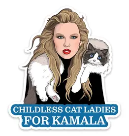 The Found Sticker - Taylor Swift Childless Cat Ladies for Kamala