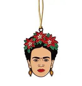 The Found Ornament - Enamel: Artista Mexicana Frida