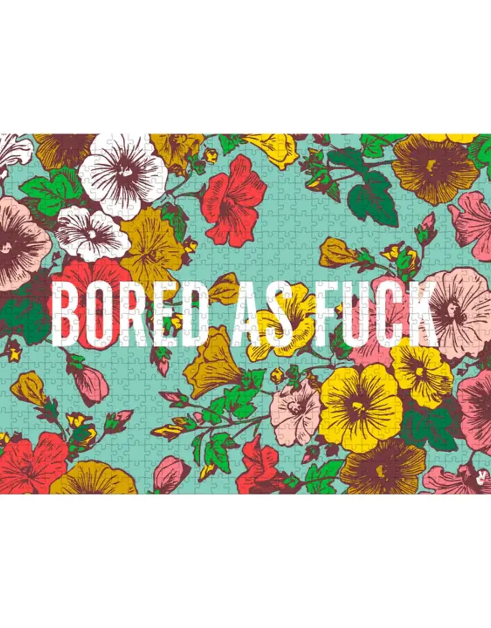 Piece & Love Puzzle - 1000pc: Bored As Fuck