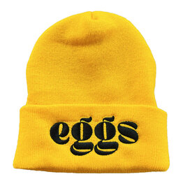 The Silver Spider Hat - Beanie:  Eggs (Yellow)