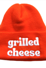 The Silver Spider Hat - Beanie:  Grilled Cheese (Orange)