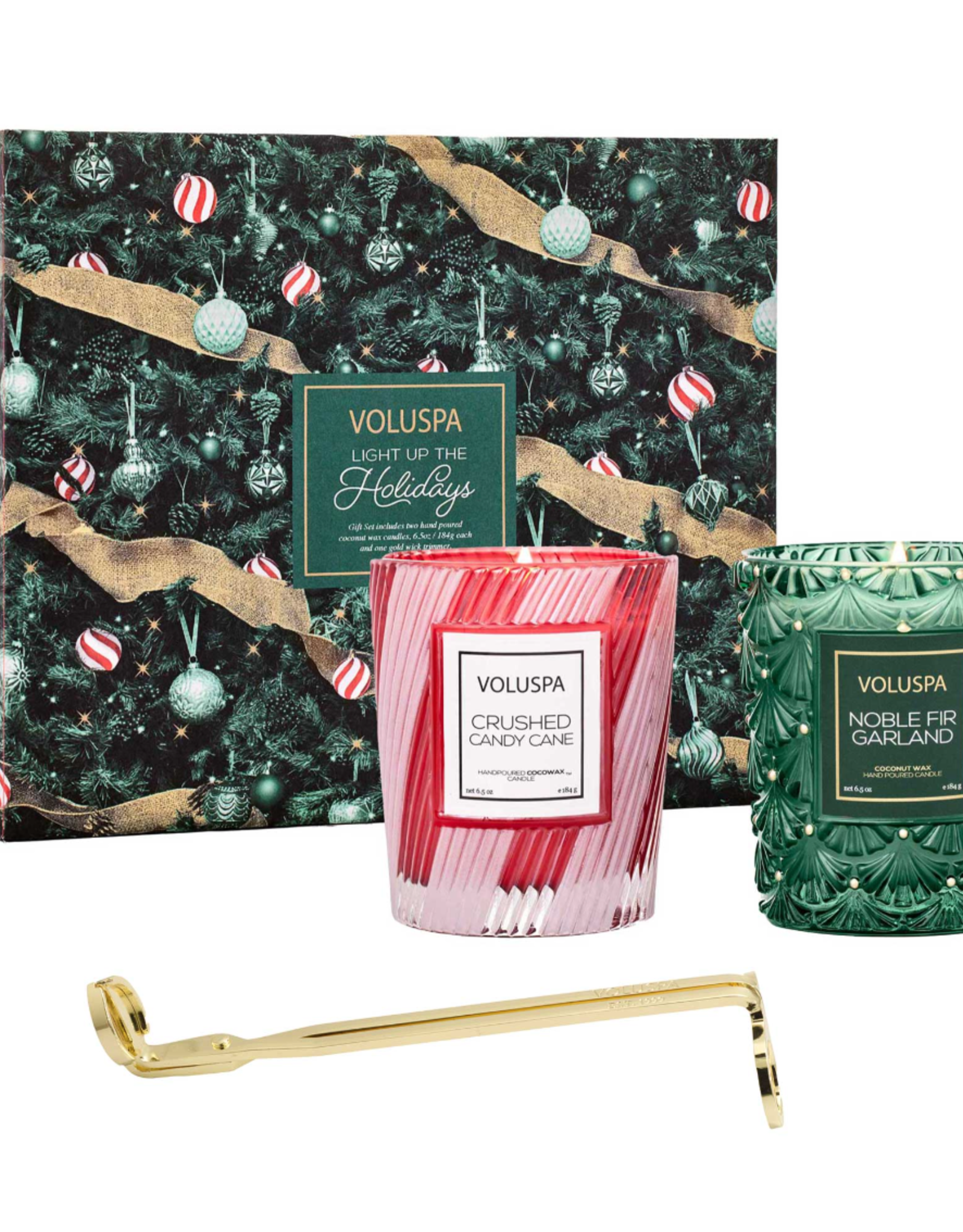 Voluspa Candle - Light Up The Holidays Gift Set