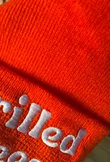 The Silver Spider Hat - Beanie:  Grilled Cheese (Orange)