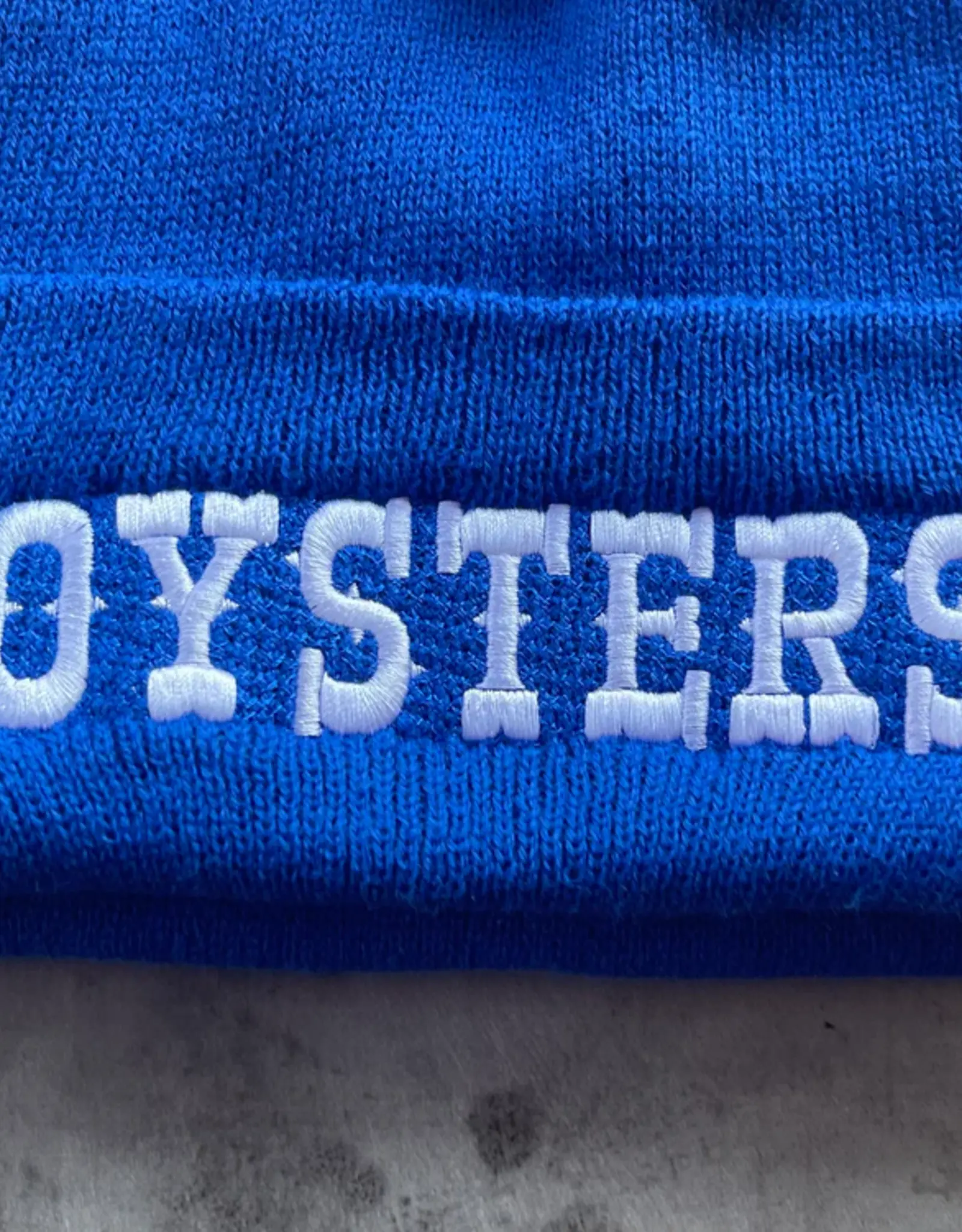 The Silver Spider Hat - Beanie: Oysters (Blue)