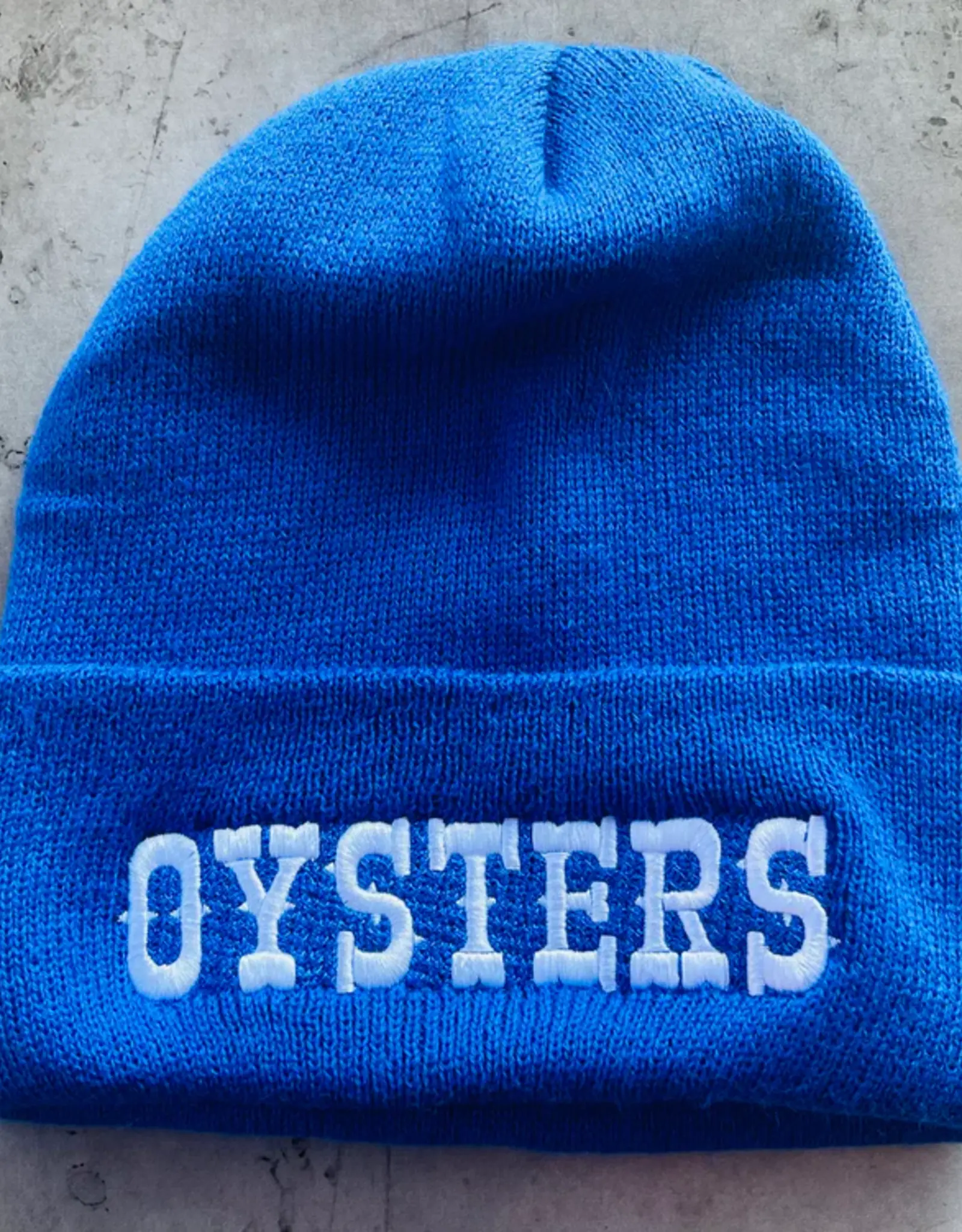 The Silver Spider Hat - Beanie: Oysters (Blue)