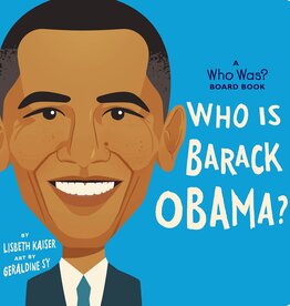 Penguin Random House Book - Kids Boardbook: Who is Barack Obama?