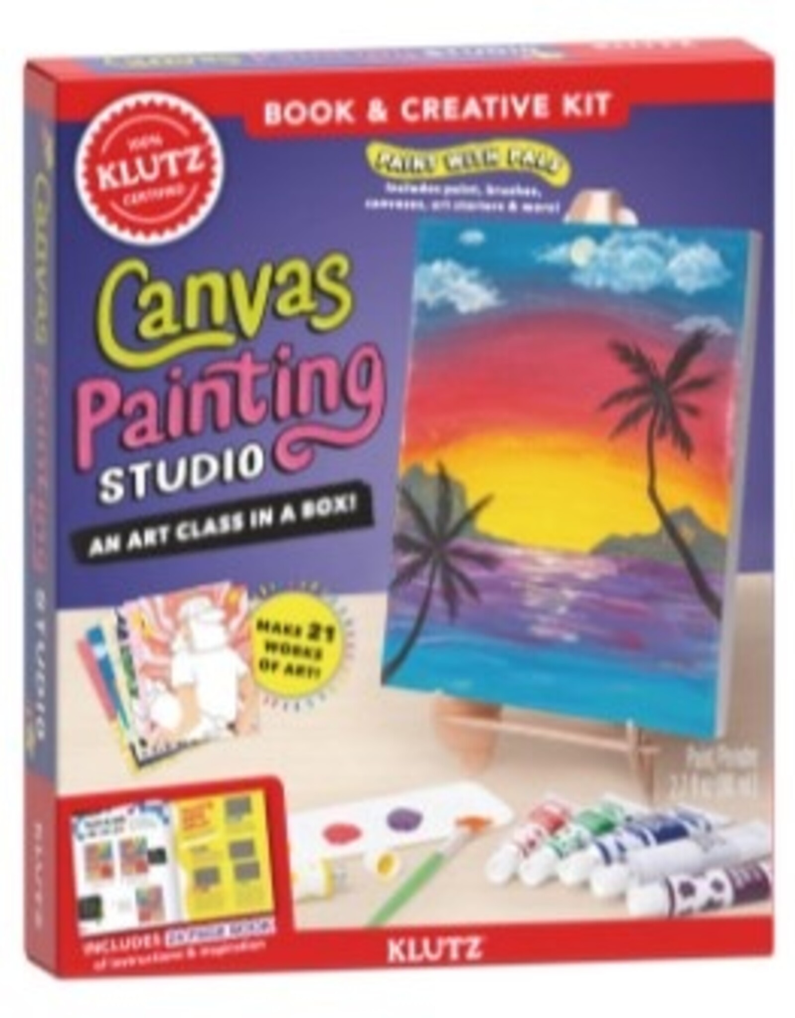 Klutz DIY Kit - Canvas Painting Studio