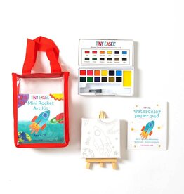 Tiny Easel Mini Art Kit - Rocket