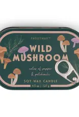 Paddywax Candle - Bistro Tin: Wild Mushroom