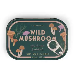 Paddywax Candle - Bistro Tin: Wild Mushroom