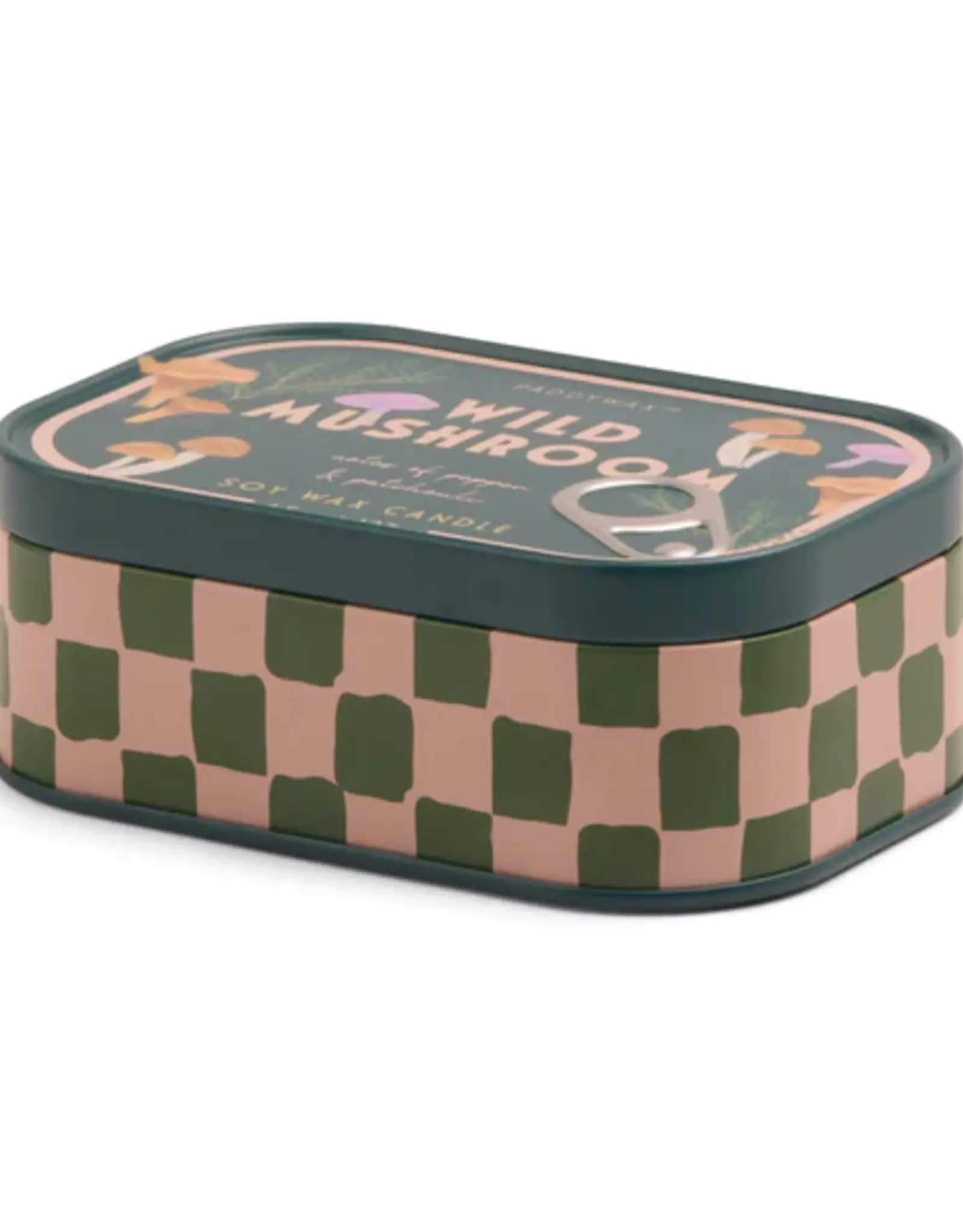 Paddywax Candle - Bistro Tin: Wild Mushroom