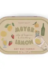 Paddywax Candle - Bistro Tin: Meyer Lemon