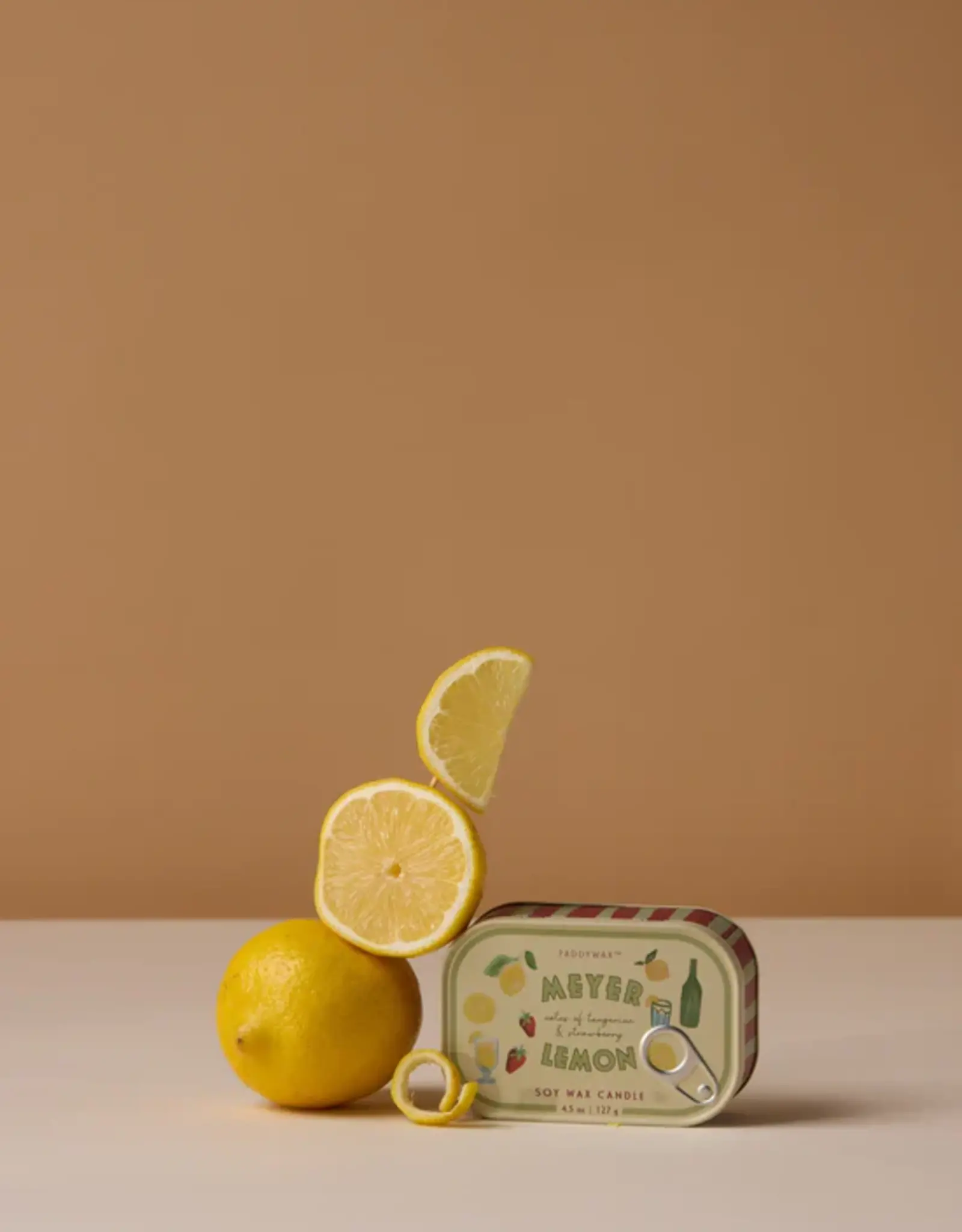 Paddywax Candle - Bistro Tin: Meyer Lemon