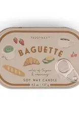 Paddywax Candle - Bistro Tin: French Baguette