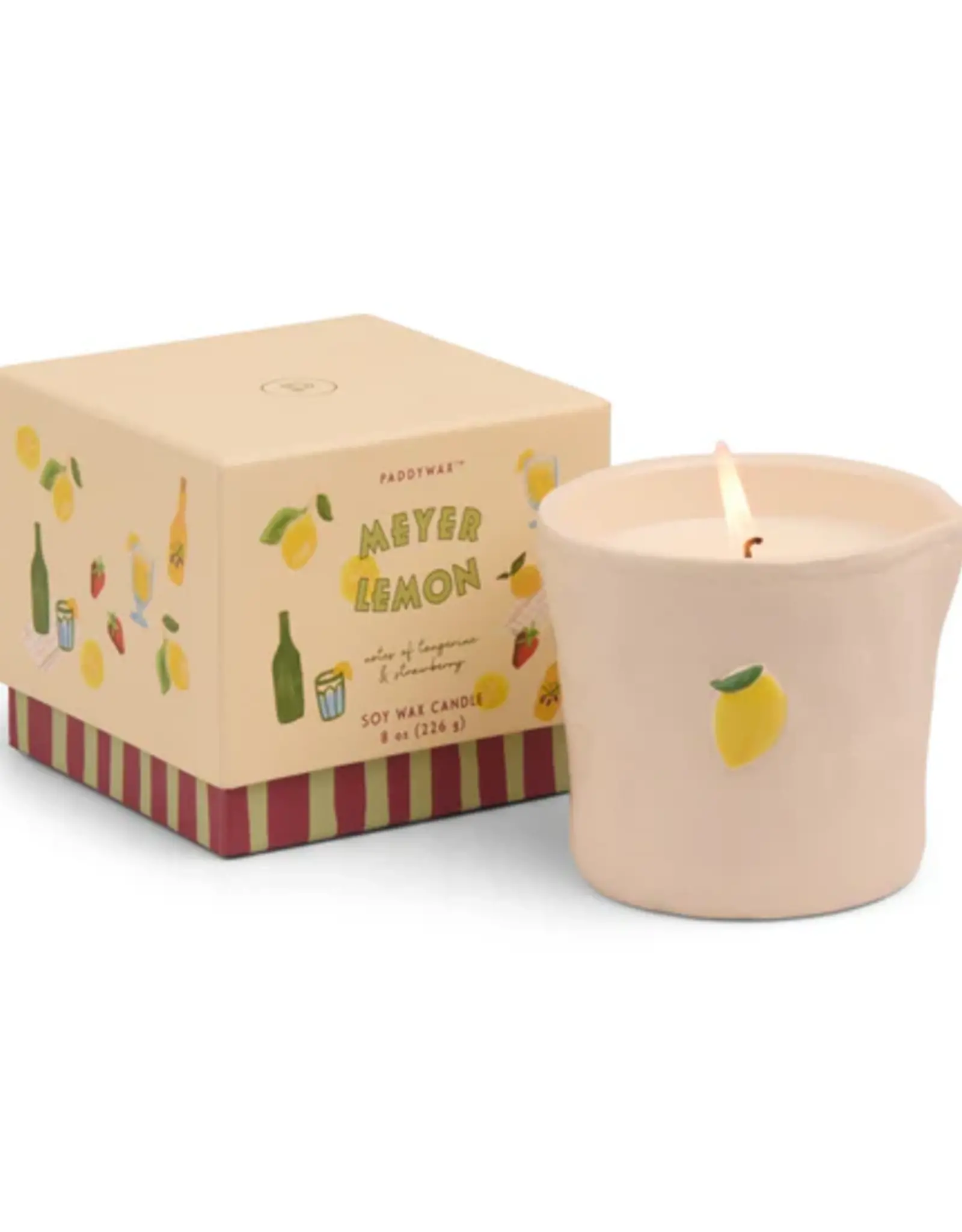 Paddywax Candle - Bistro Boxed: Meyer Lemon