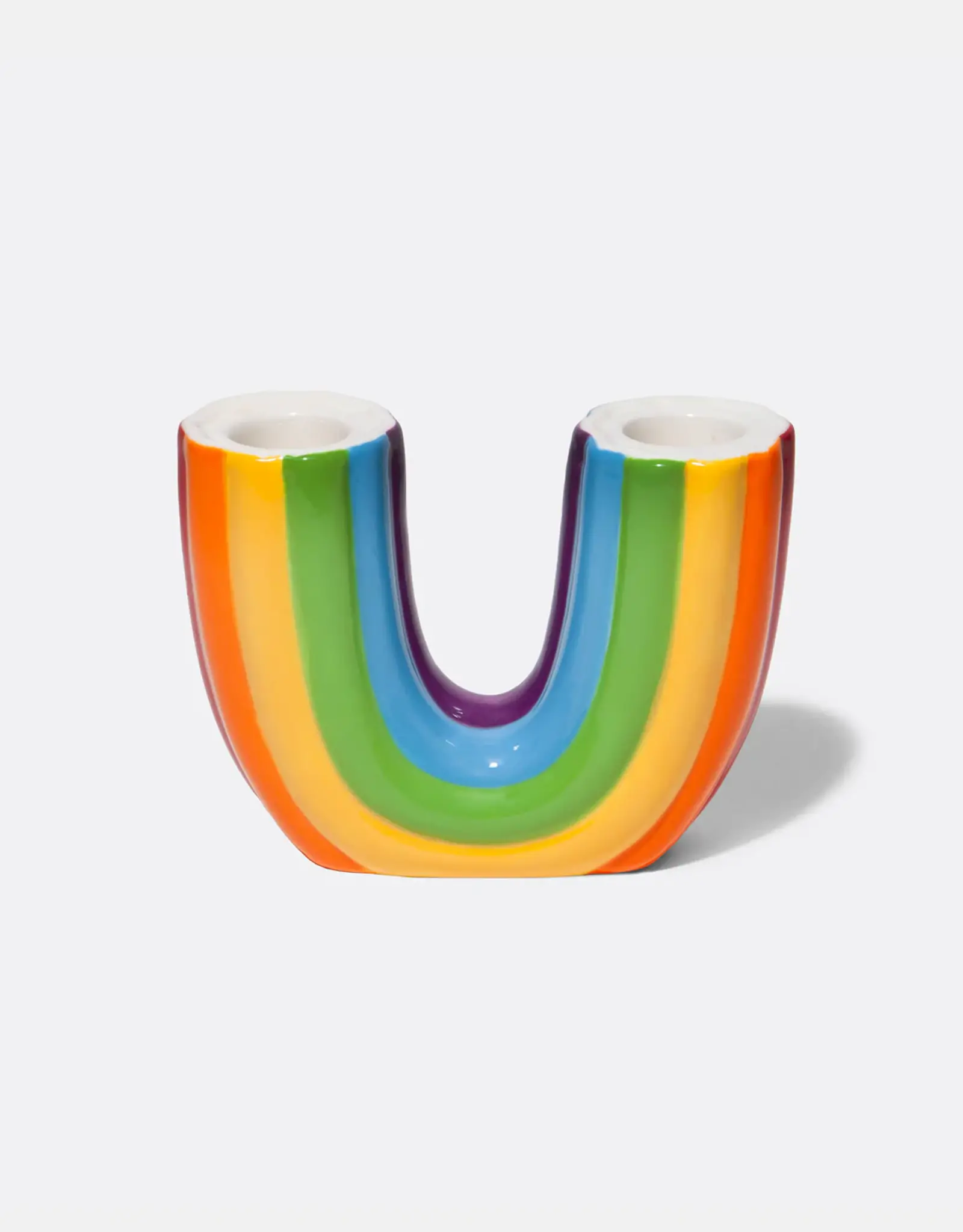 Doiy Candle Holder - Rainbow