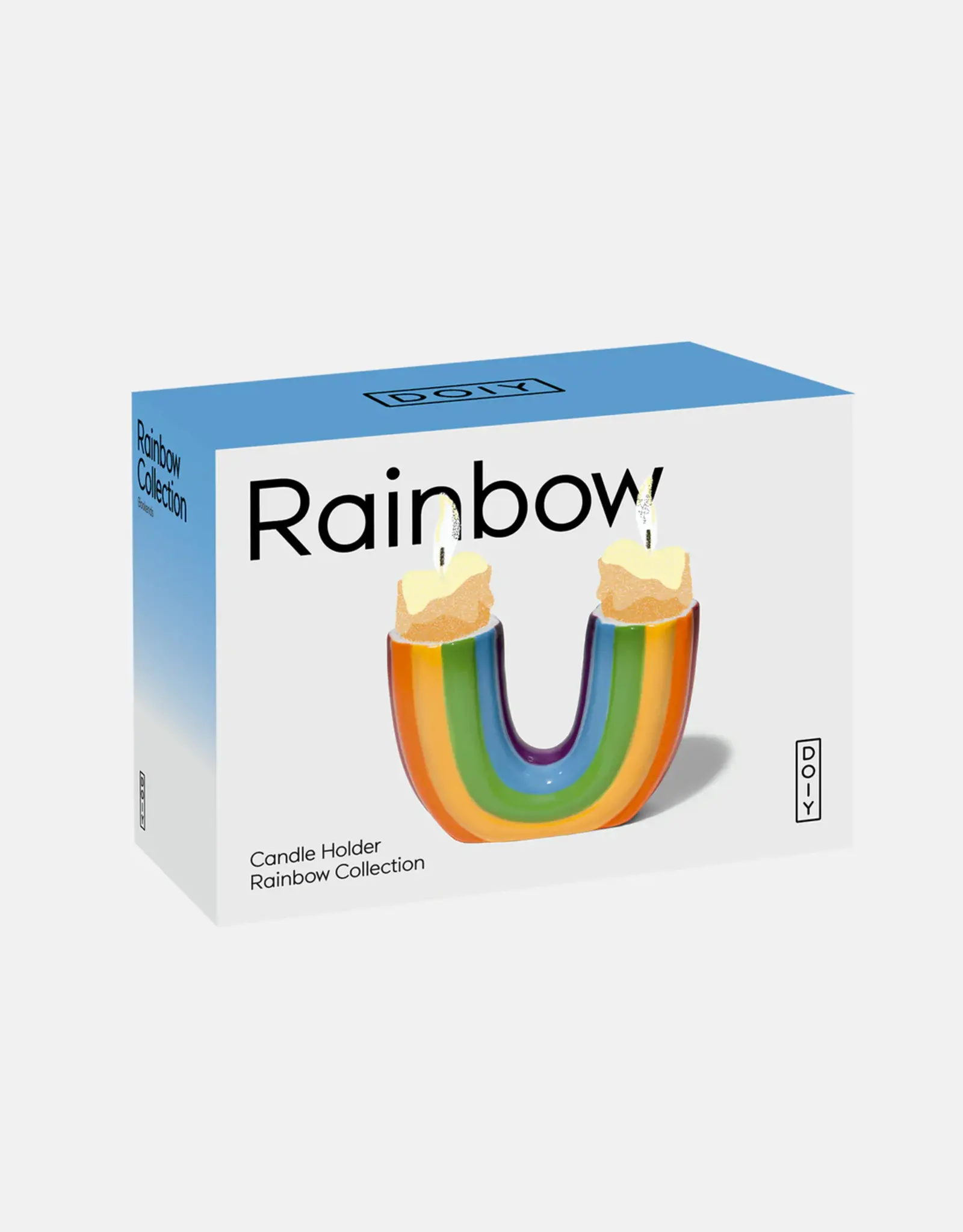 Doiy Candle Holder - Rainbow