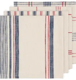 Danica + Now Designs Napkins - Set of 4: French Bastien Striped