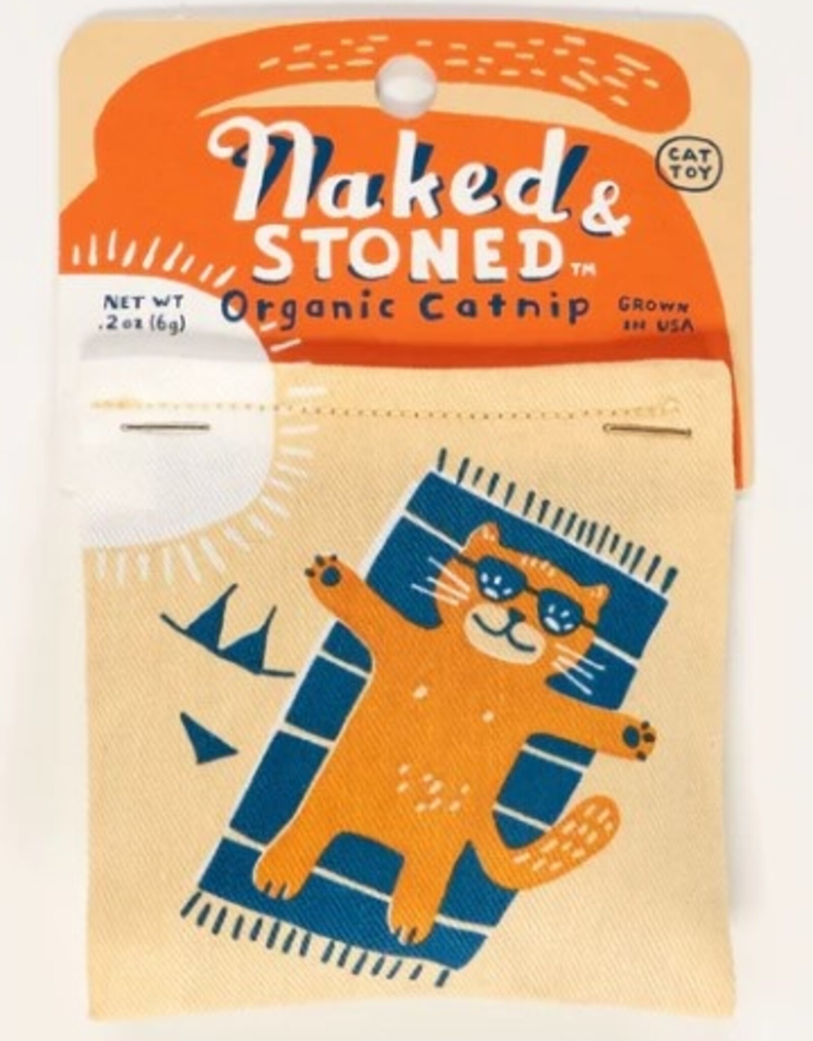 Blue Q Catnip Toy - Naked and Stoned