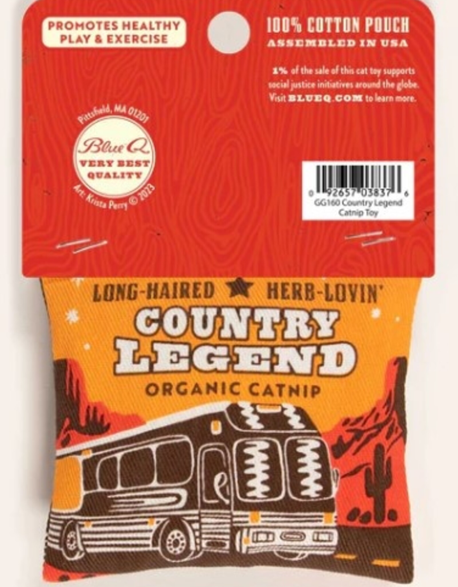 Blue Q Catnip Toy - Country Legend