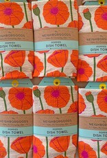 Neighborgoods Dish Towel -  Poppies