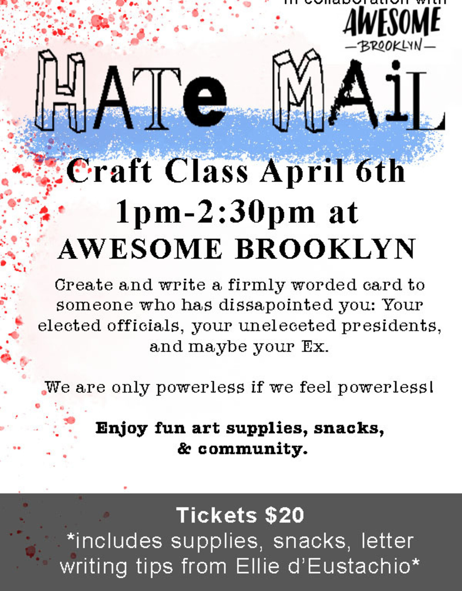 Ellie d'Eustachio Ellie Class - Hate Mail