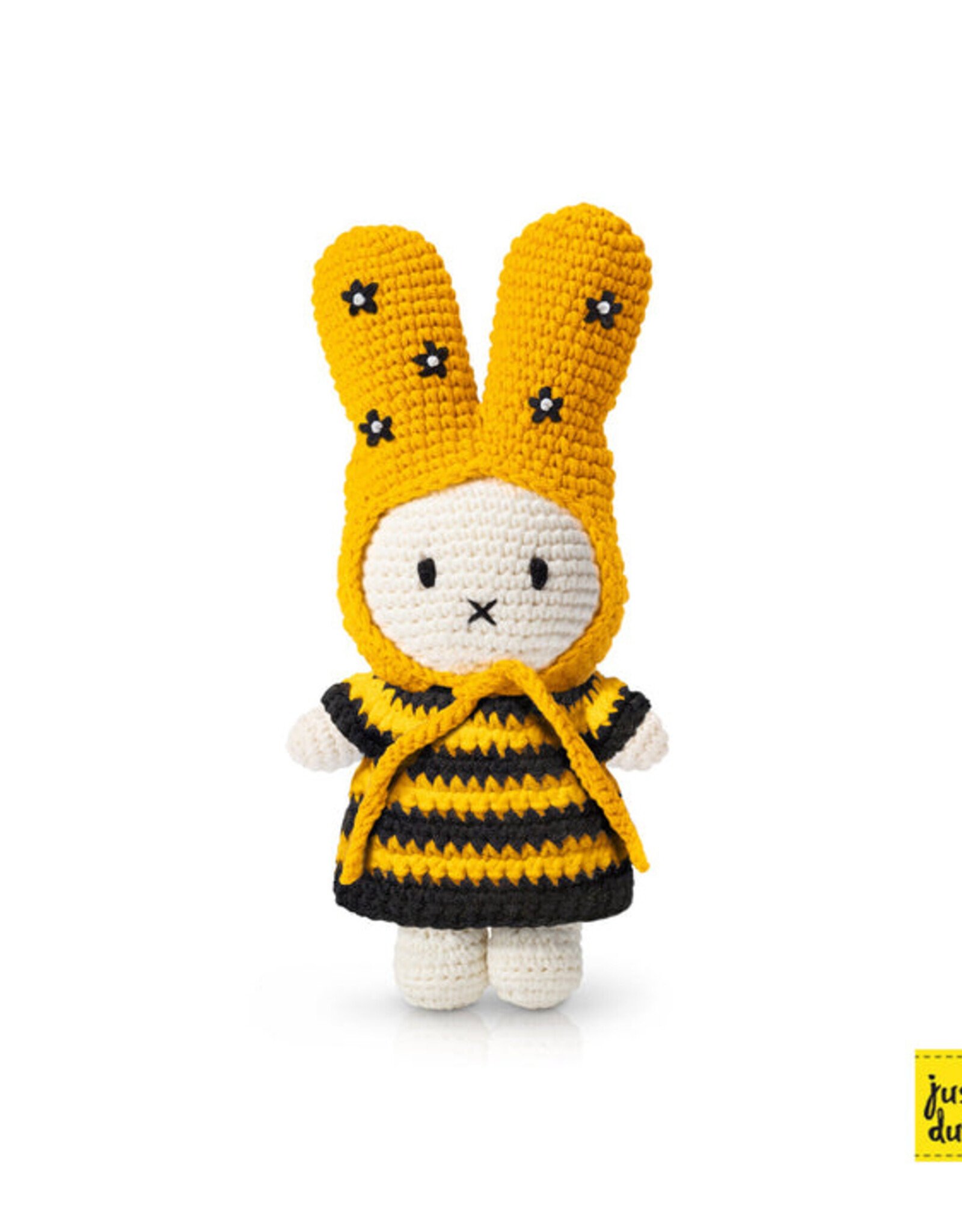 Just Dutch Miffy - Bumble Bee Dress with Flower Hat