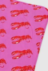 BAGGU Puffy Picnic Blanket - Pink Lobster