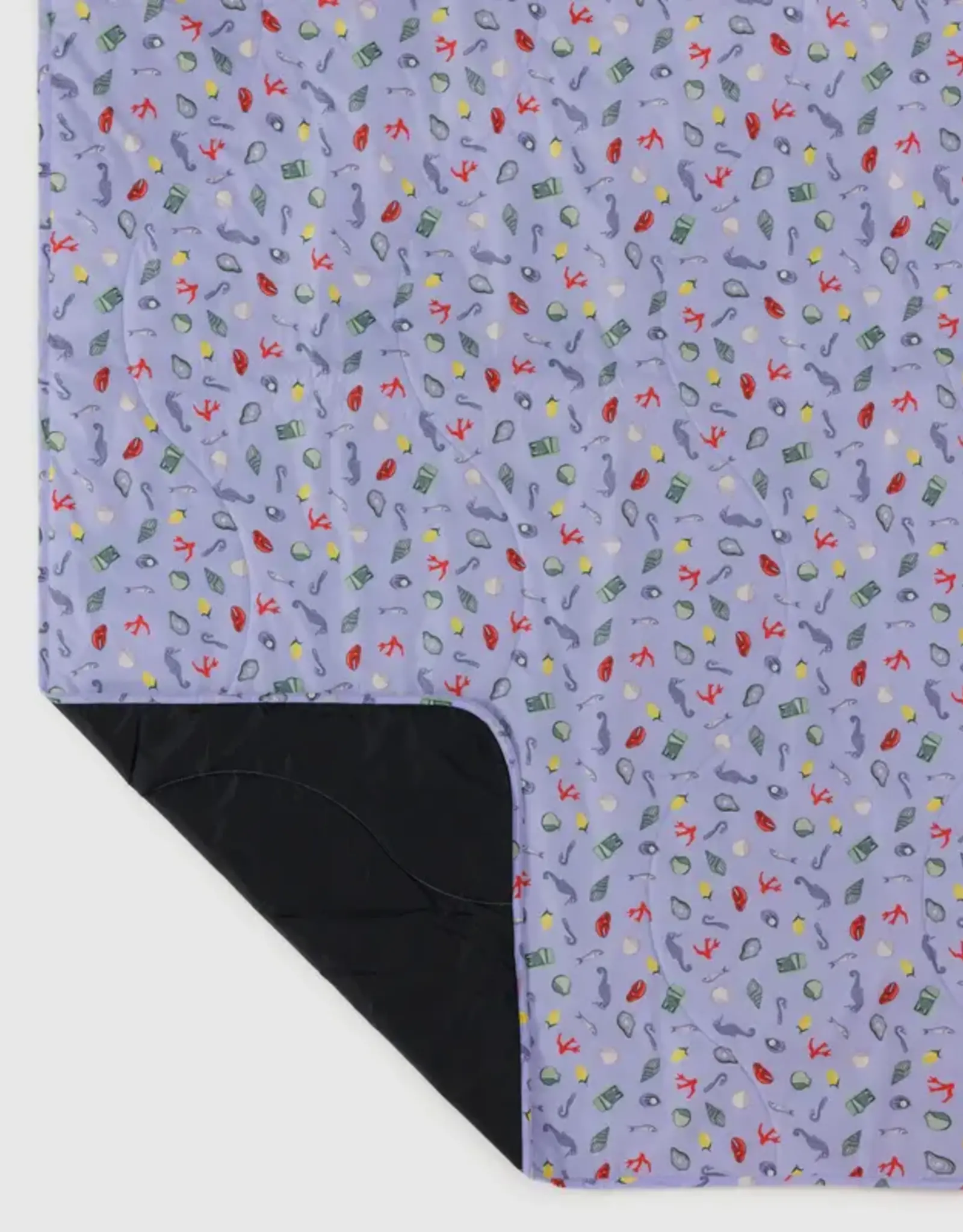 BAGGU Puffy Picnic Blanket - Sea Charms