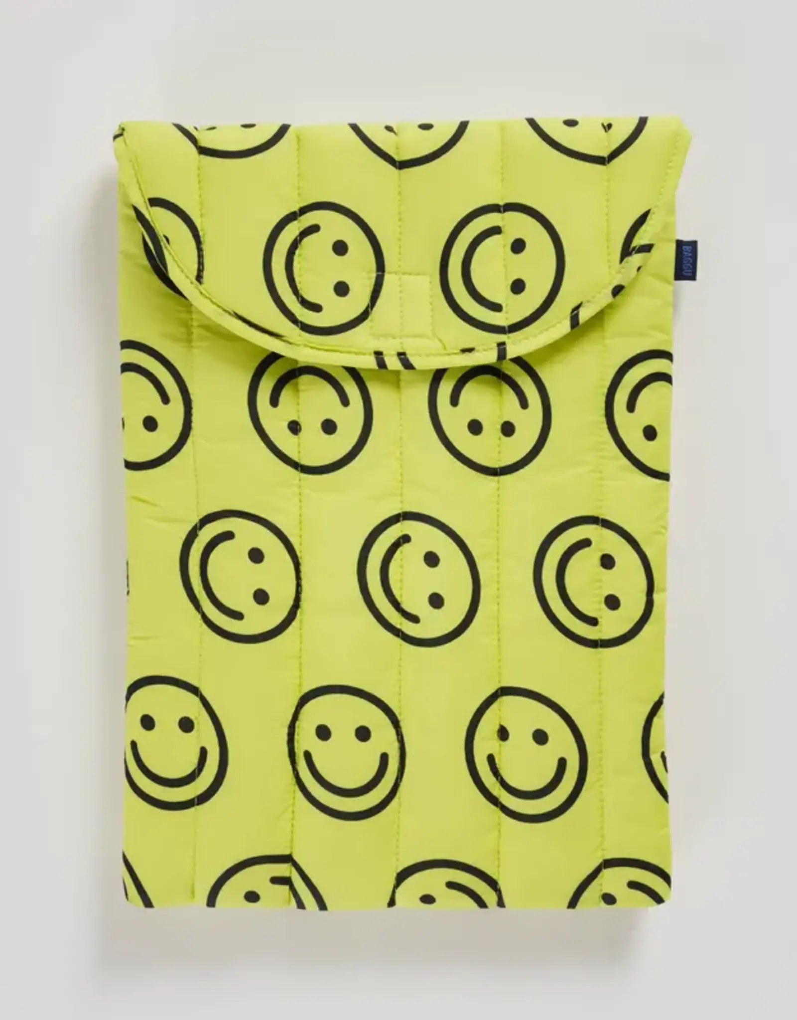 BAGGU Laptop Sleeve Puffy 16" - Yellow Happy