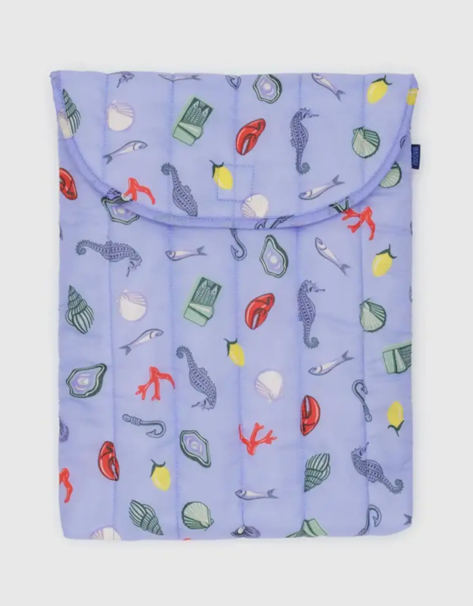 BAGGU Laptop Sleeve Puffy 16" -  Sea Charms