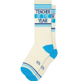 Gumball Poodle Socks - Athletic: Teacher of the Year