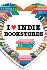 The Found Sticker - I heart Indie Bookstores
