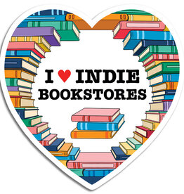 The Found Sticker - I heart Indie Bookstores