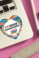 The Found Sticker - I heart Indie Bookstores