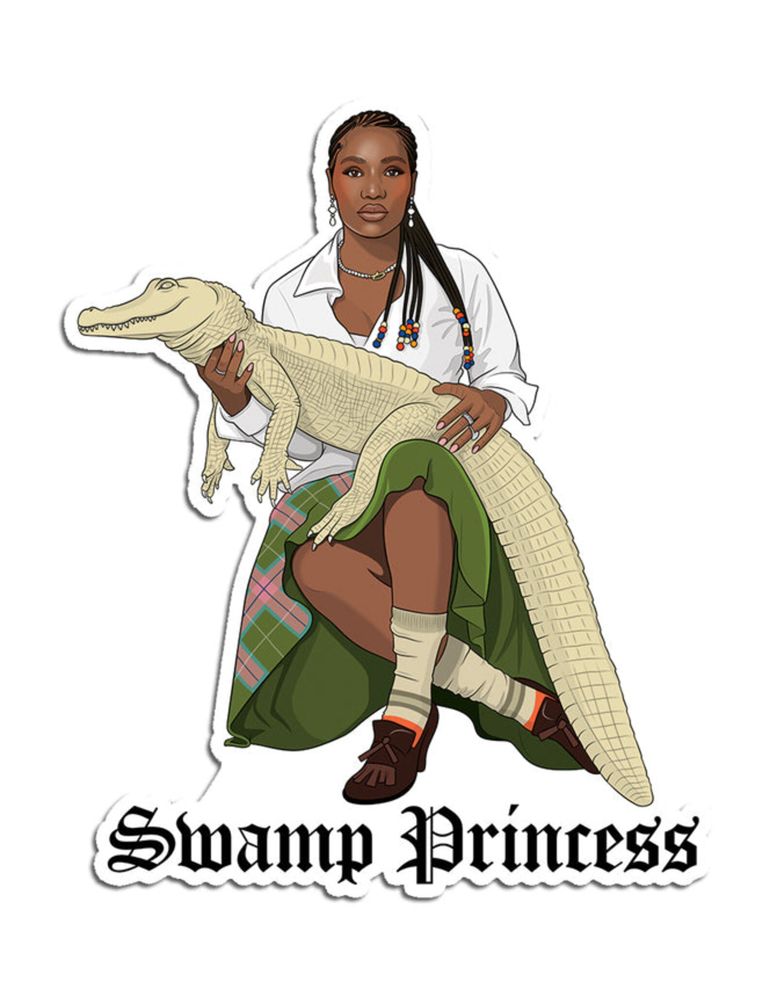 The Found Sticker - Doechii Swamp Princess