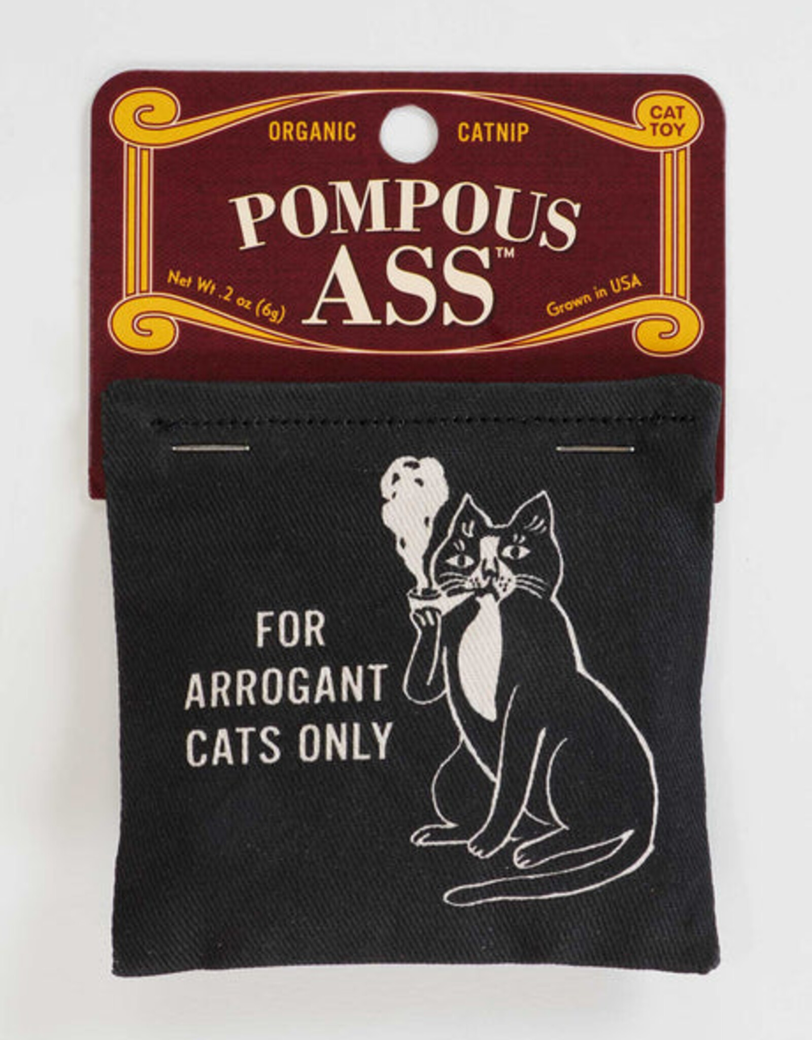 Blue Q Catnip Toy - Pompous Ass