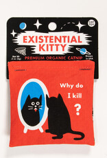 Blue Q Catnip Toy - Existential Kitty