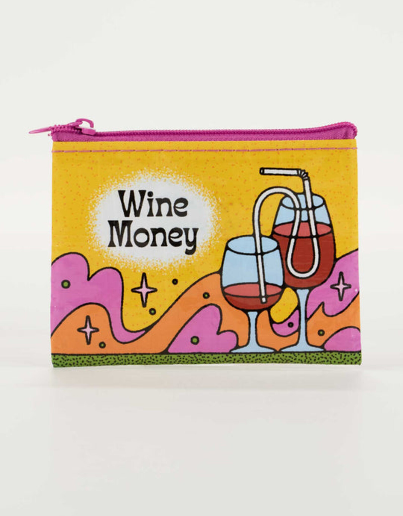 Blue Q Coin Purse - Wine Money