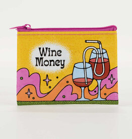 Blue Q Coin Purse - Wine Money