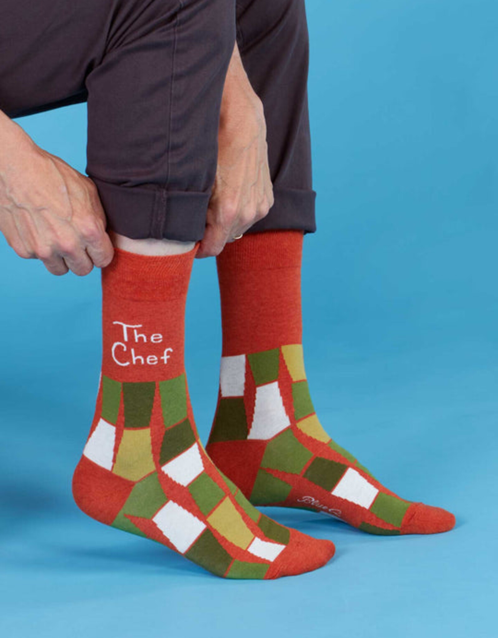 Blue Q Socks - Men's Crew: The Chef