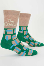 Blue Q Socks - Men's Crew: The Coach