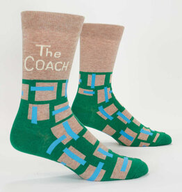 Blue Q Socks - Men's Crew: The Coach