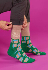 Blue Q Socks - Men's Crew: The Coach